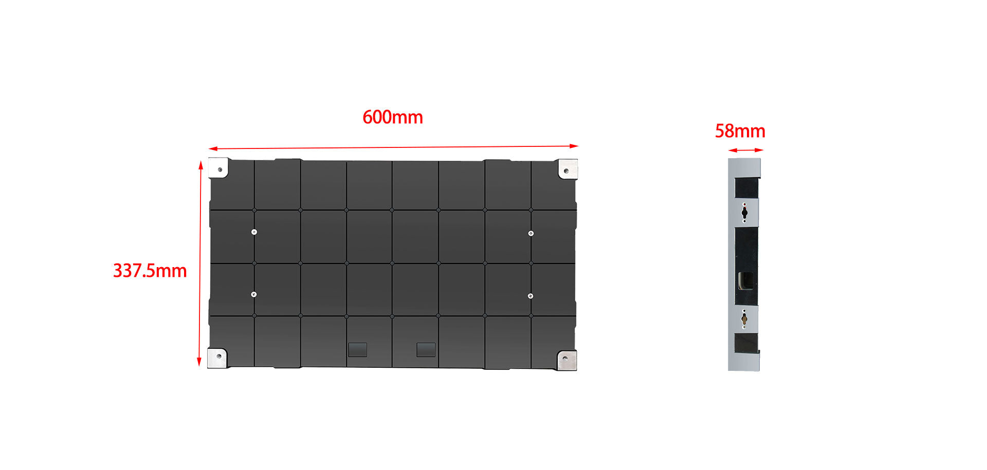 Screen Bcss System 600*337.5mm HD Led screen – BCS LED