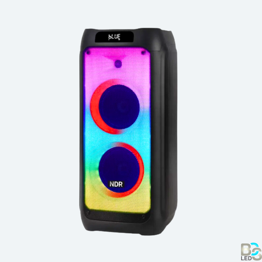 NDR - 1608 Portable Bluetooth Speaker with Wireless Microphone