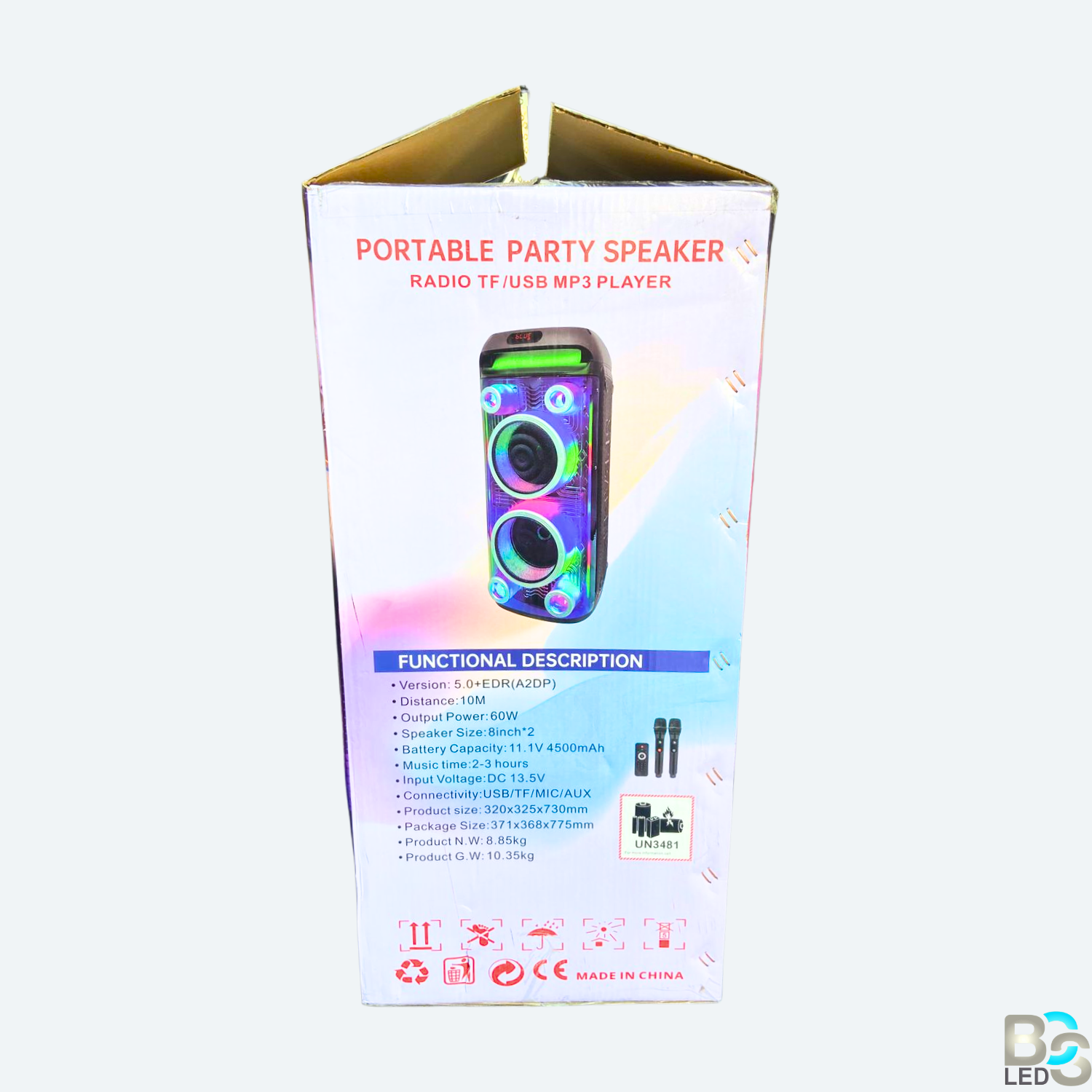 WGY - 8828 Portable Bluetooth Party Speaker