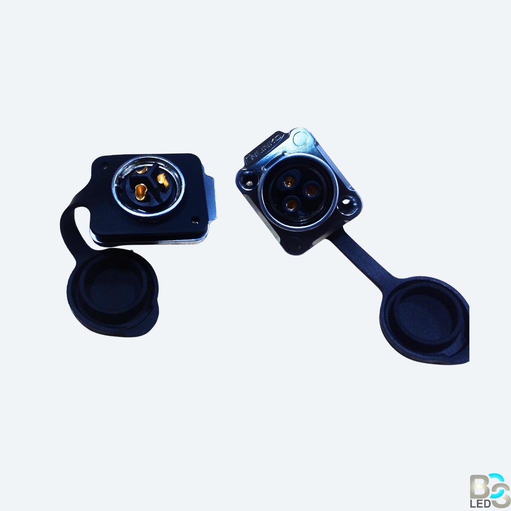CNLINKO LP-20 Series IP67 Waterproof Circular Connector — Industrial Panel Mount Plug & Socket