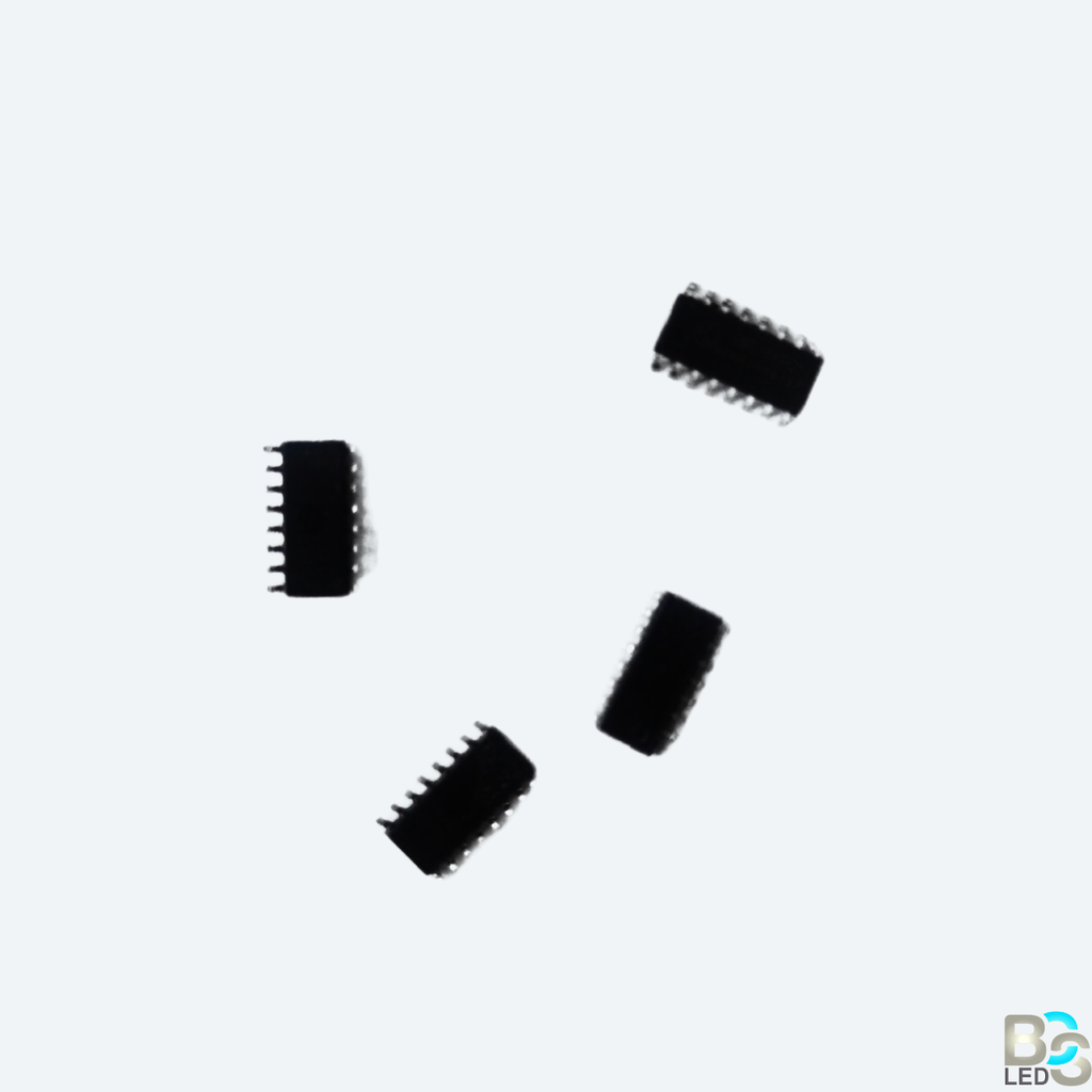 SMS166PC Constant Current LED Driver IC - 16-Channel High-Performance Chip for LED Video Walls