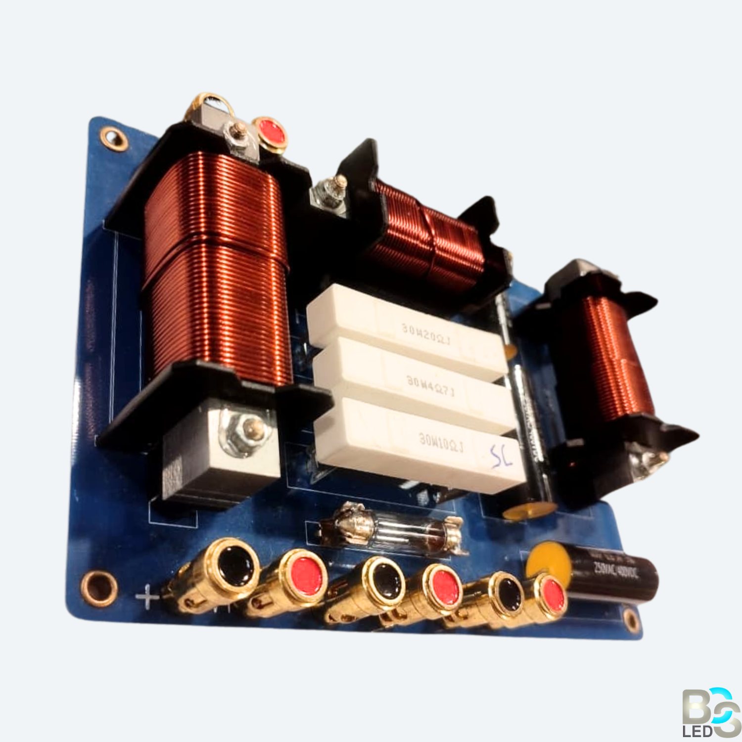 BCS LED High-End Audio Frequency Divider - Professional 3-Way Speaker Crossover Filter