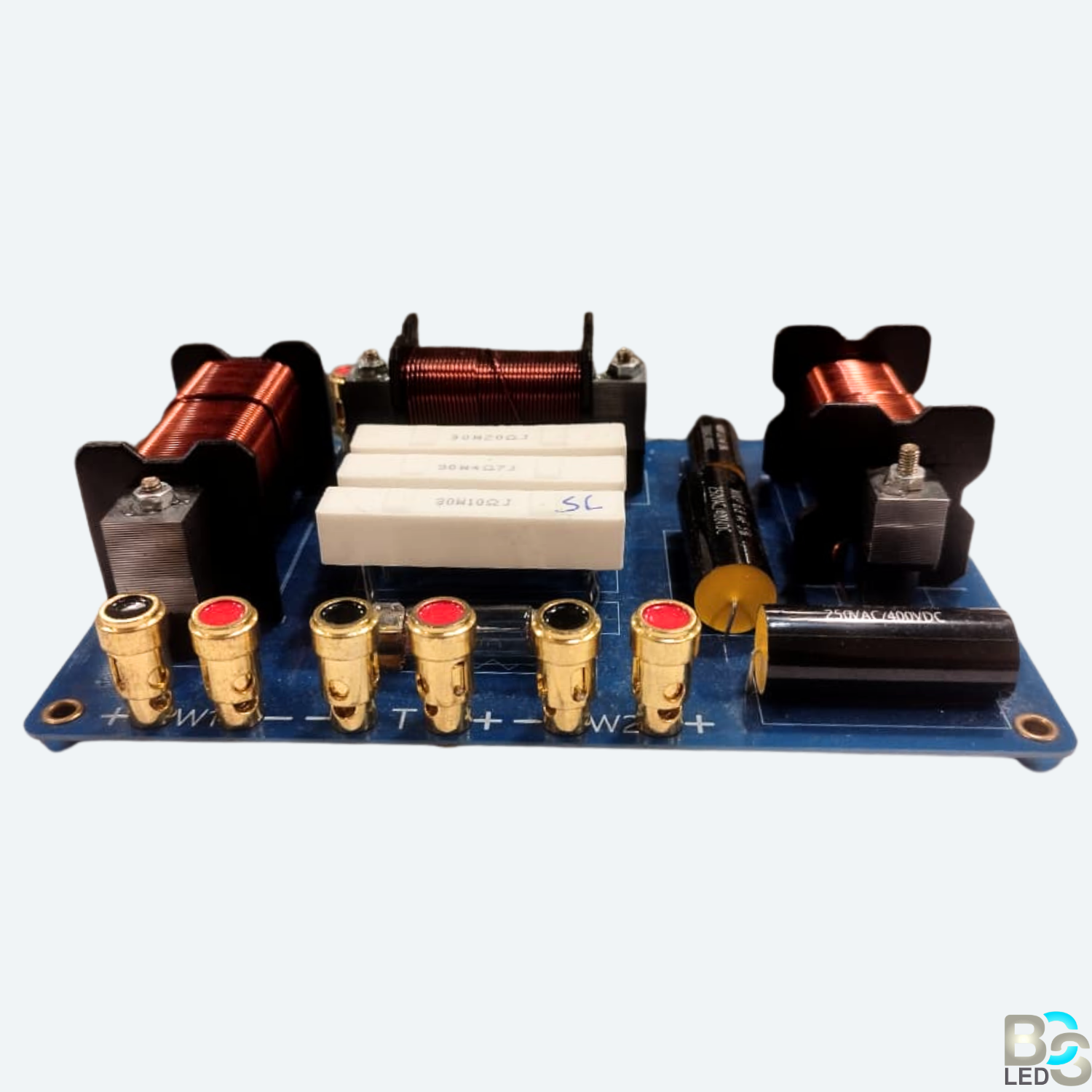 BCS LED High-End Audio Frequency Divider - Professional 3-Way Speaker Crossover Filter