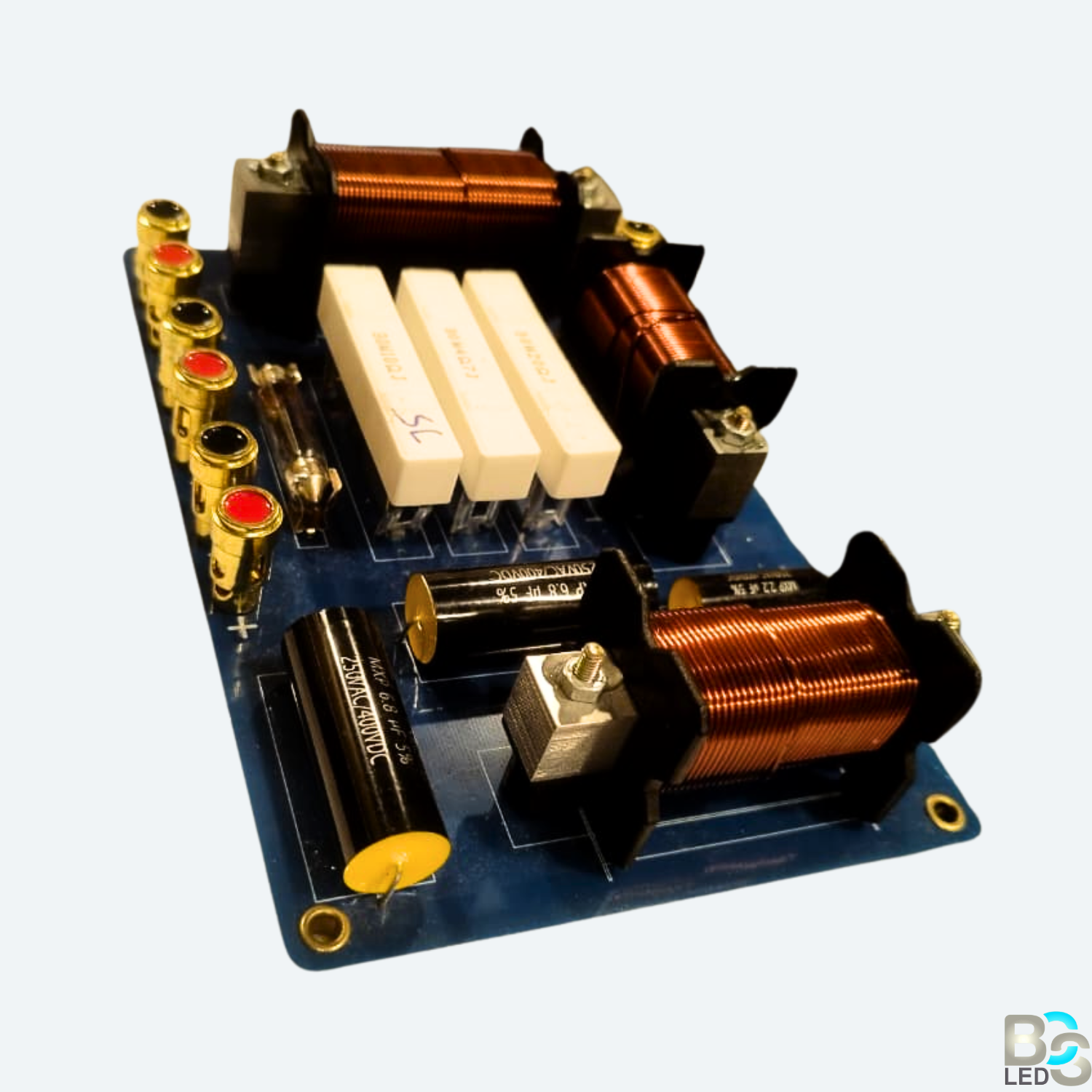BCS LED High-End Audio Frequency Divider - Professional 3-Way Speaker Crossover Filter