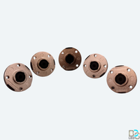 BCS LED Professional NL4MP Speakon Female Chassis Mount Connector - 4-Pole Panel Socket for Loudspeakers and Amplifiers (Pack of 5)