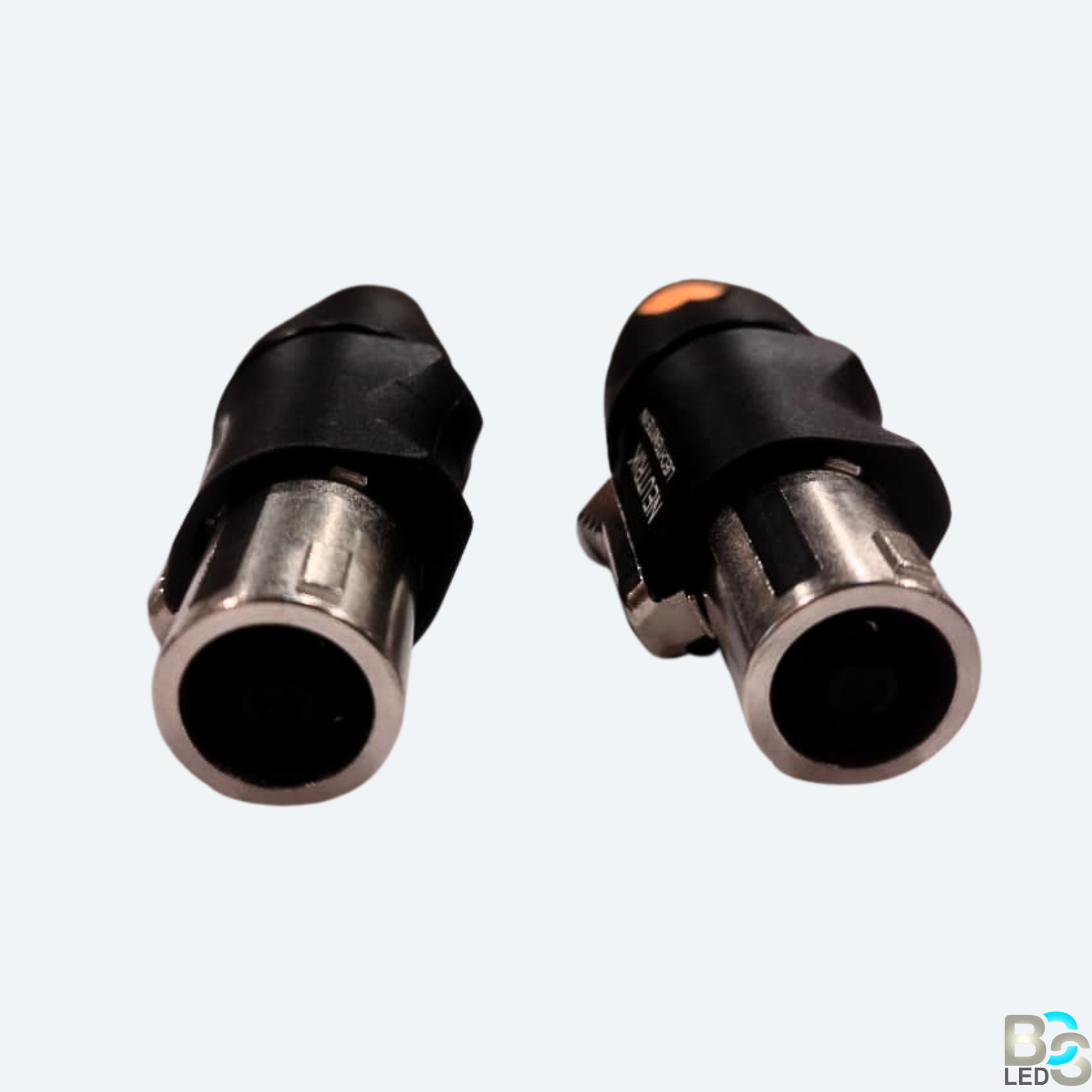 BCS LED Professional 20A Speakon Male Cable Connector - 4-Pole Twist Lock Audio Plug for PA Speakers, Amplifiers and Stage Monitors